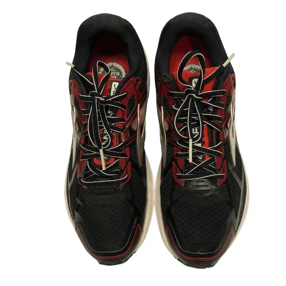Brooks Ravenna 7 R7 Black Red Orange Men s Running Training‎ Shoes SZ 8
